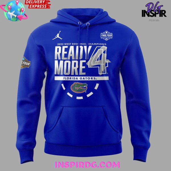 Florida Gators 2025 NCAA Final Four Regional Champions Locker Room Hoodie