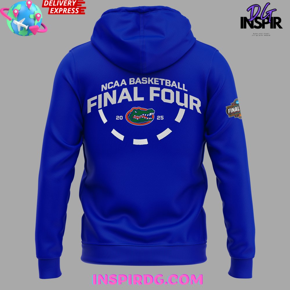 Florida Gators 2025 NCAA Final Four Regional Champions Locker Room Hoodie Florida Gators 2025 NCAA Final Four Regional Champions Locker Room Hoodie