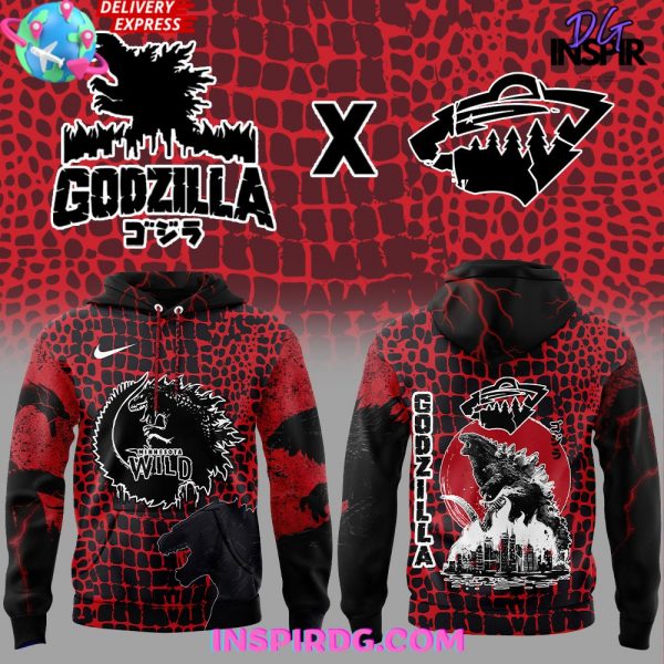 Godzilla x Minnesota Wild Special Edition Hoodie
