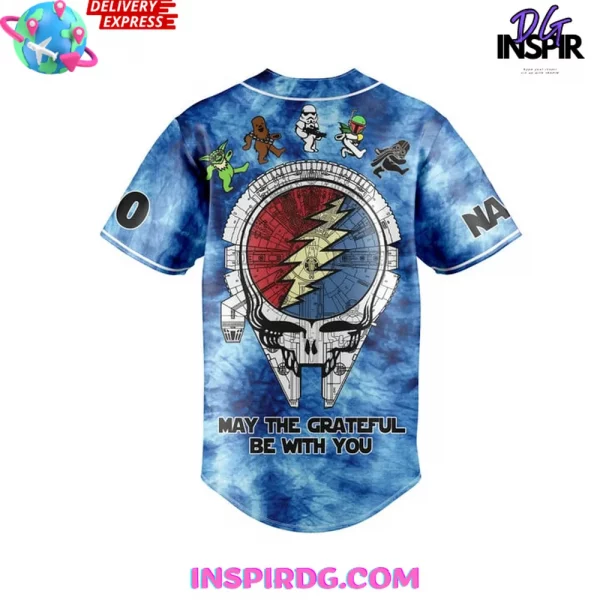 Grateful Dead Dark Star Limited Edition Baseball Jersey