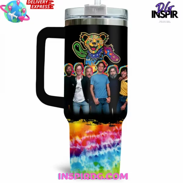 Grateful Dead Psychedelic Tie-Dye Special Stanley Tumbler Cup