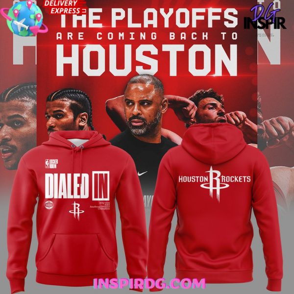 Houston Rockets Southwest Division Champions 2025 Hoodie