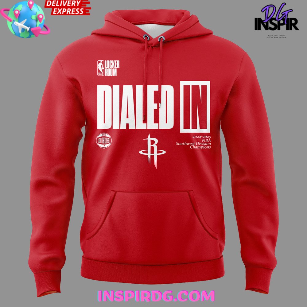 Houston Rockets Southwest Division Champions 2025 Hoodie Houston Rockets Southwest Division Champions 2025 Hoodie
