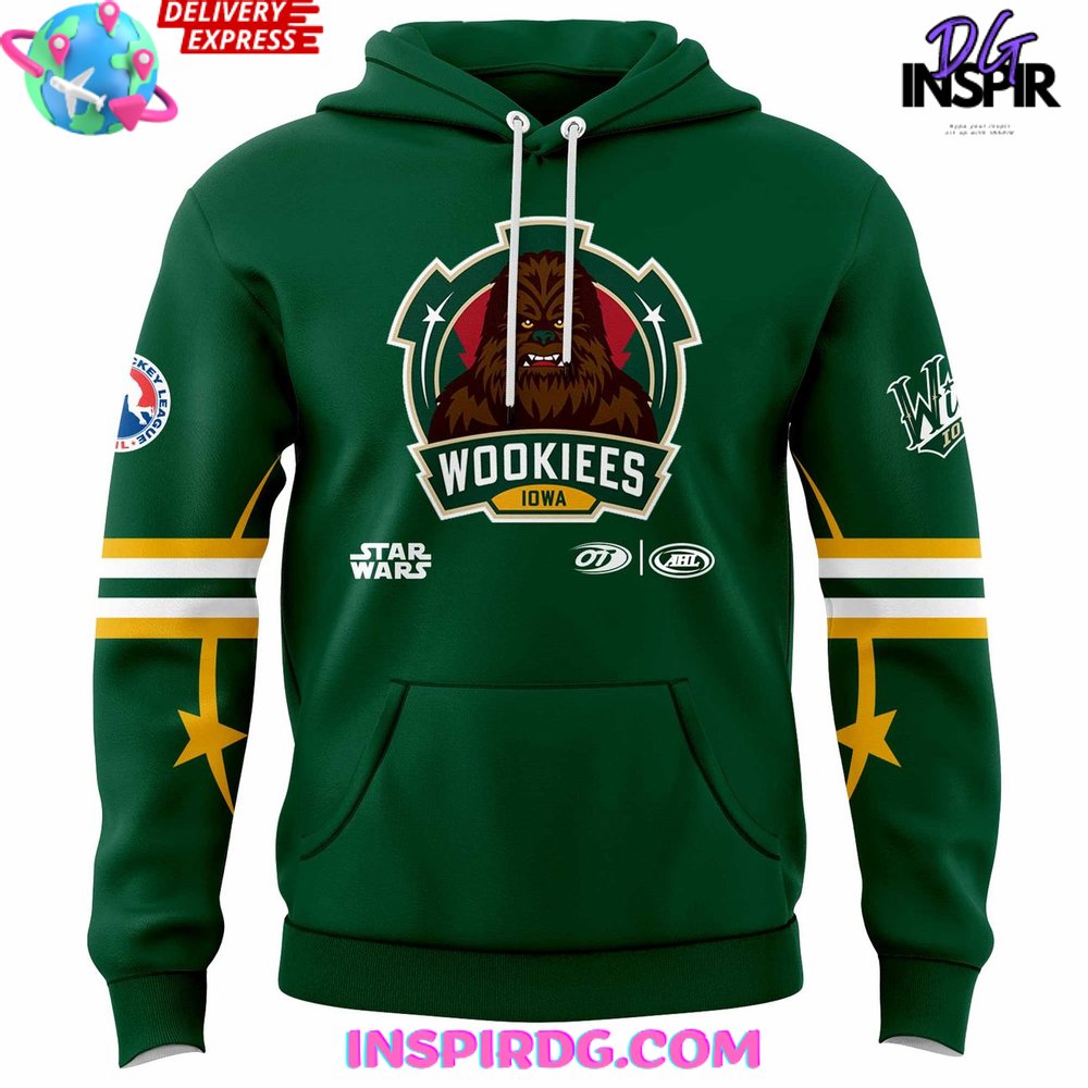 Iowa Wild Star Wars Wookiees Special Hoodie Iowa Wild Star Wars Wookiees Special Hoodie