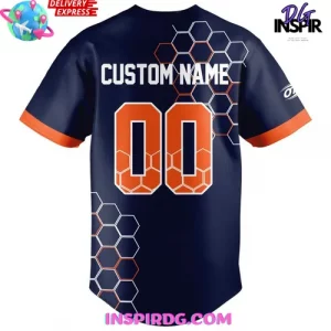 Binghamton Rumble Ponies B Mets Night On Field Baseball Jersey 3