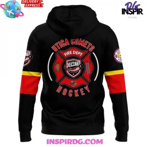 Utica Comets Fire Department 2025 Hoodie 3