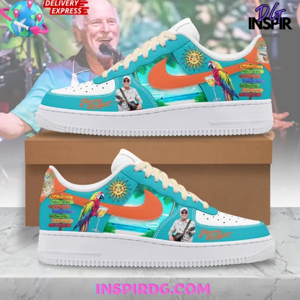 Jimmy Buffett Margaritaville Tribute Nike Air Force 1