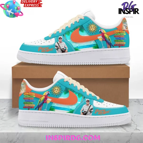 Jimmy Buffett Margaritaville Tribute Nike Air Force 1