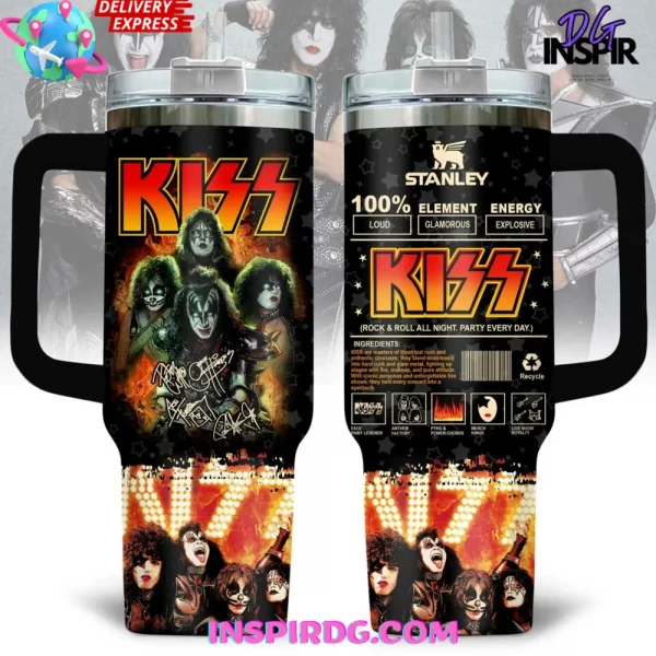 KISS Rock & Roll Special Stanley Tumbler Cup