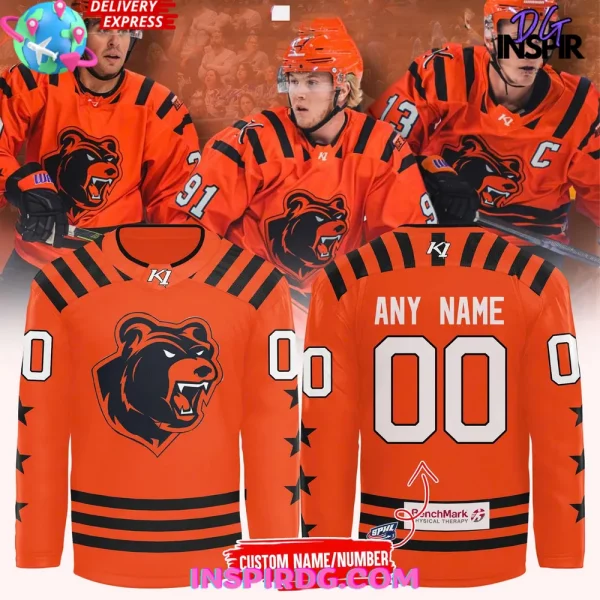 Knoxville Ice Bears 2025 SPHL Playoffs Hockey Jersey
