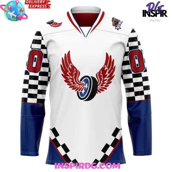 Knoxville Ice Bears Chilly 500 Racing Special Hockey Jersey