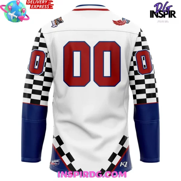 Knoxville Ice Bears Chilly 500 Racing Special Hockey Jersey