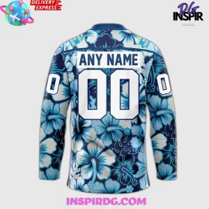 Jacksonville Icemen Season Worn Warm Up 2025 Hockey Jersey 3