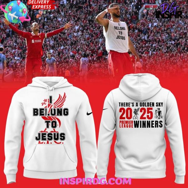 Liverpool FC Belong To Jesus 2025 Hoodie