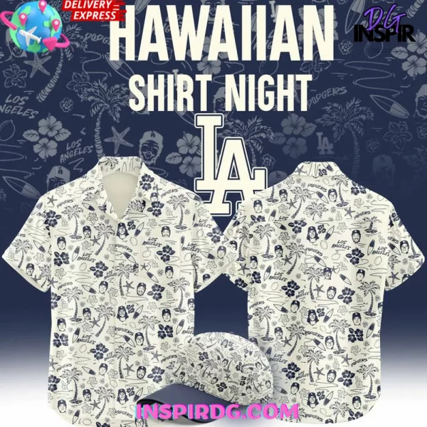 Los Angeles Dodgers Island Limited Hawaiian Shirt