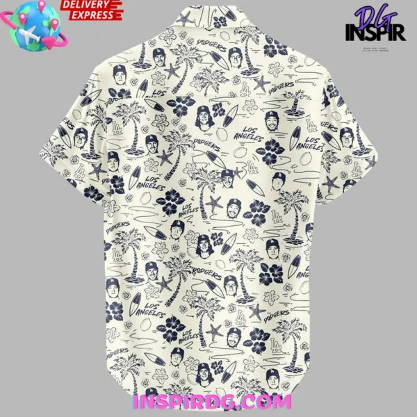 Los Angeles Dodgers Island Limited Hawaiian Shirt