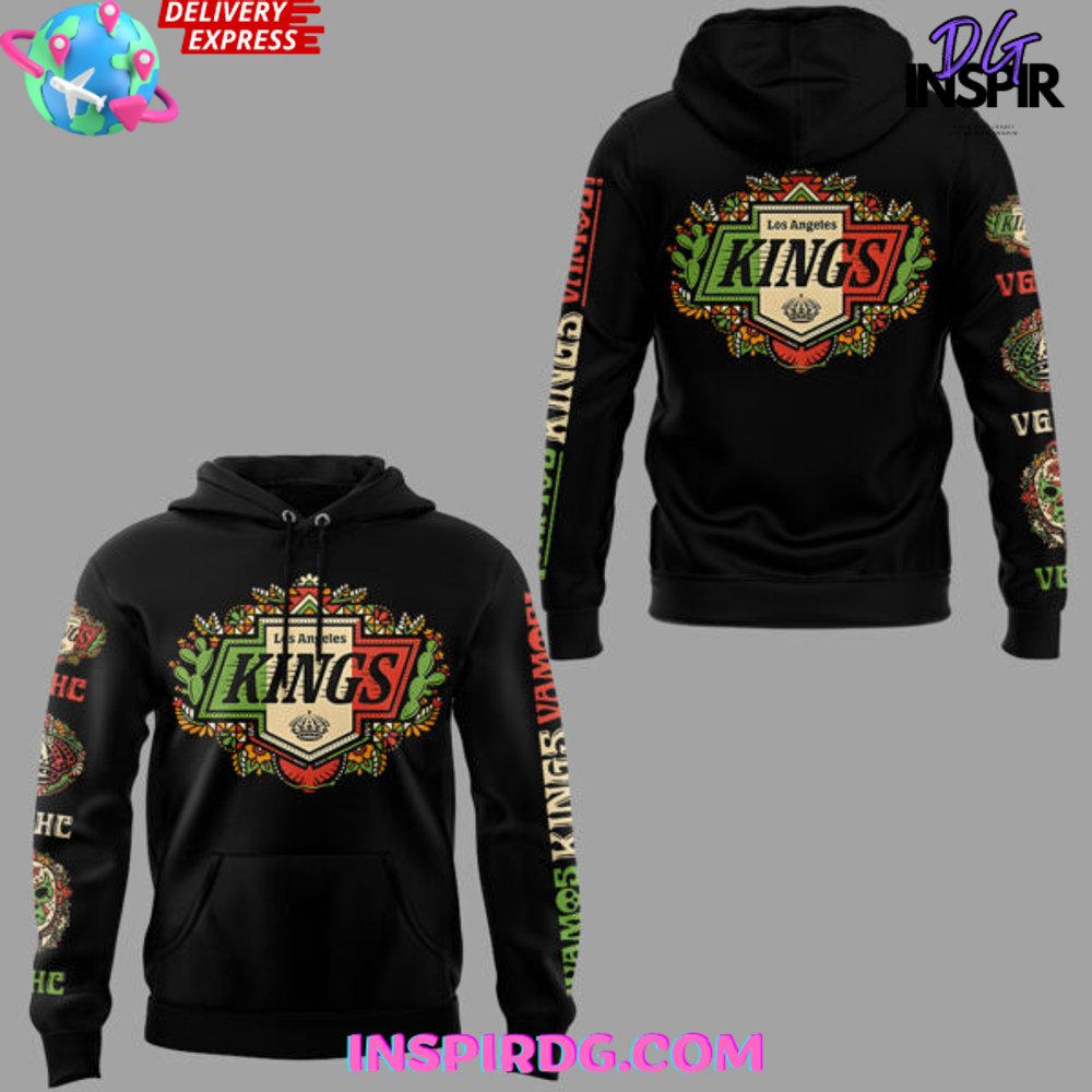 Los Angeles Kings x Mexican Heritage Night 2025 Hoodie Los Angeles Kings x Mexican Heritage Night 2025 Hoodie