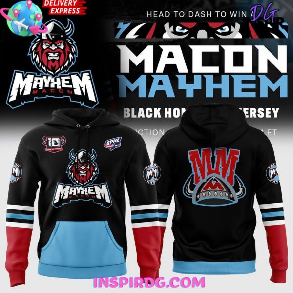 Macon Mayhem Back Home Game 2025 Hoodie