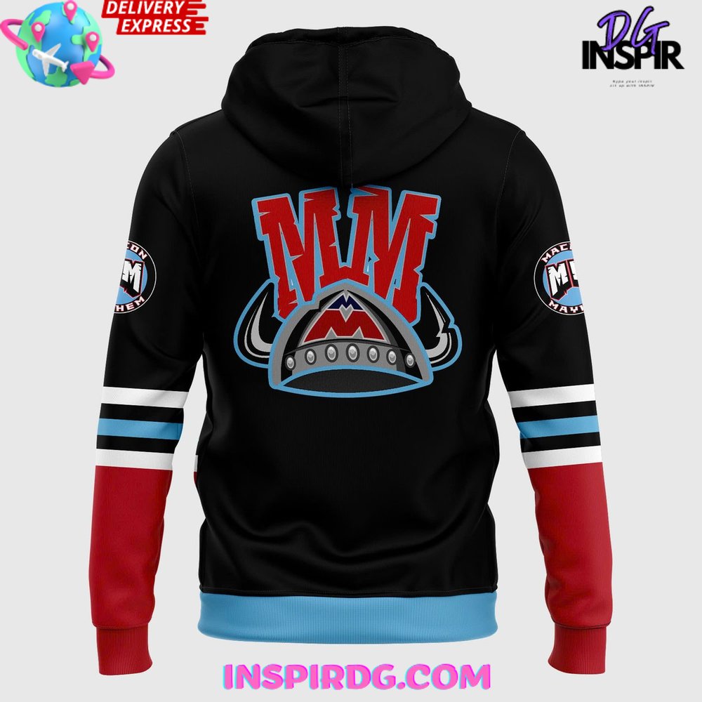 Macon Mayhem Back Home Game 2025 Hoodie Macon Mayhem Back Home Game 2025 Hoodie