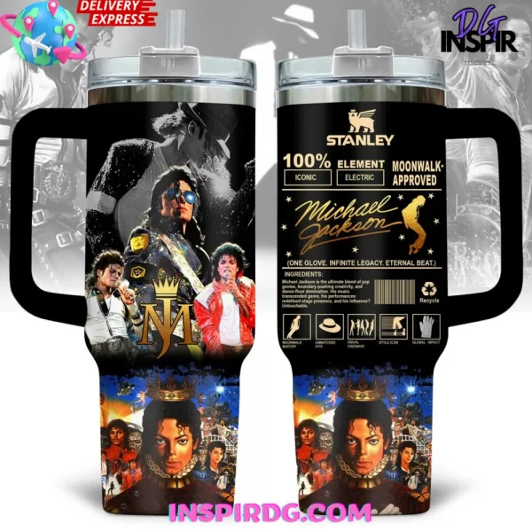 Michael Jackson Moonwalk Special Stanley Tumbler Cup