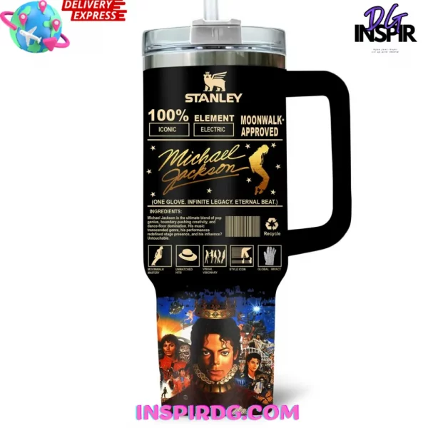 Michael Jackson Moonwalk Special Stanley Tumbler Cup