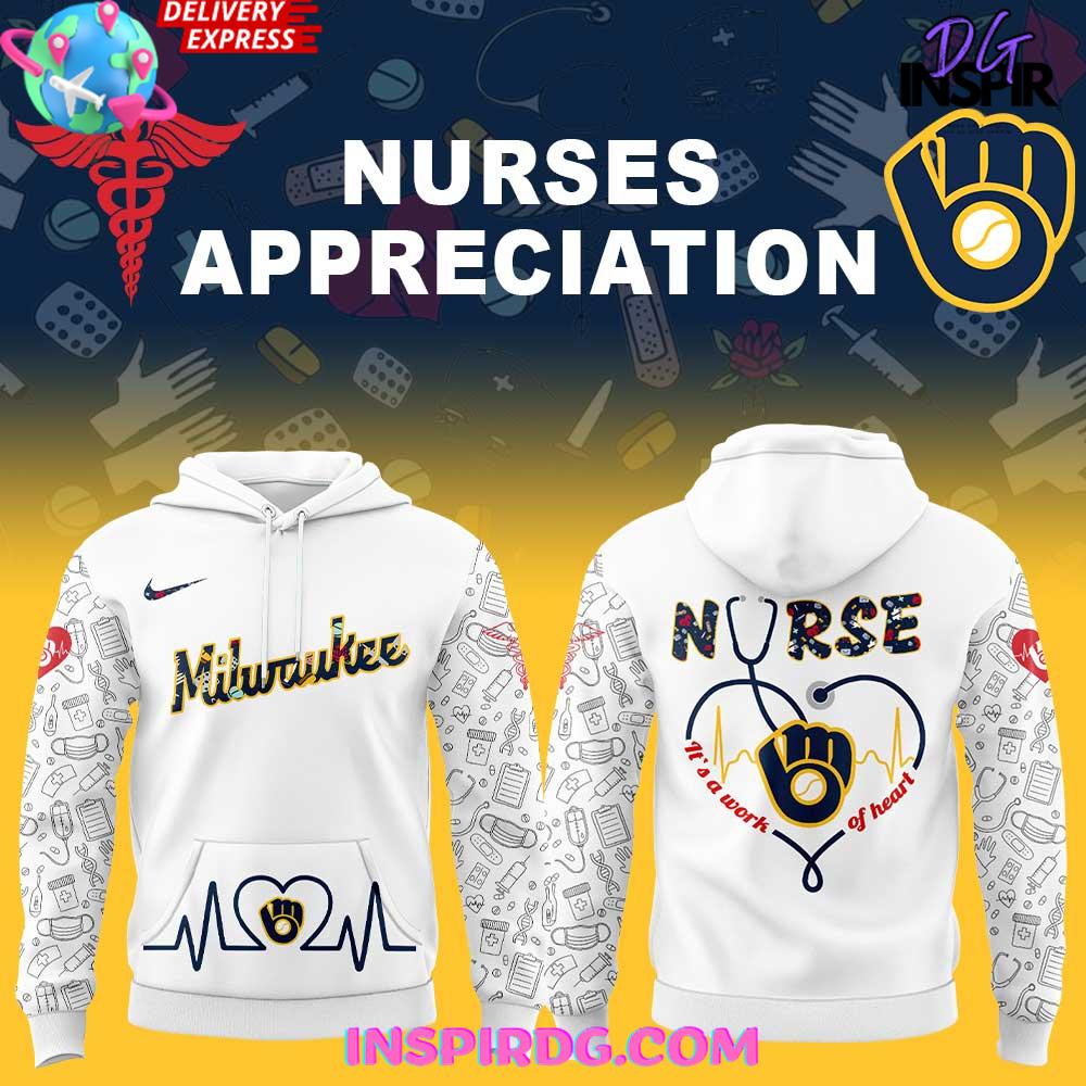 Milwaukee Brewers Nurses Appreciation 2025 Hoodie 