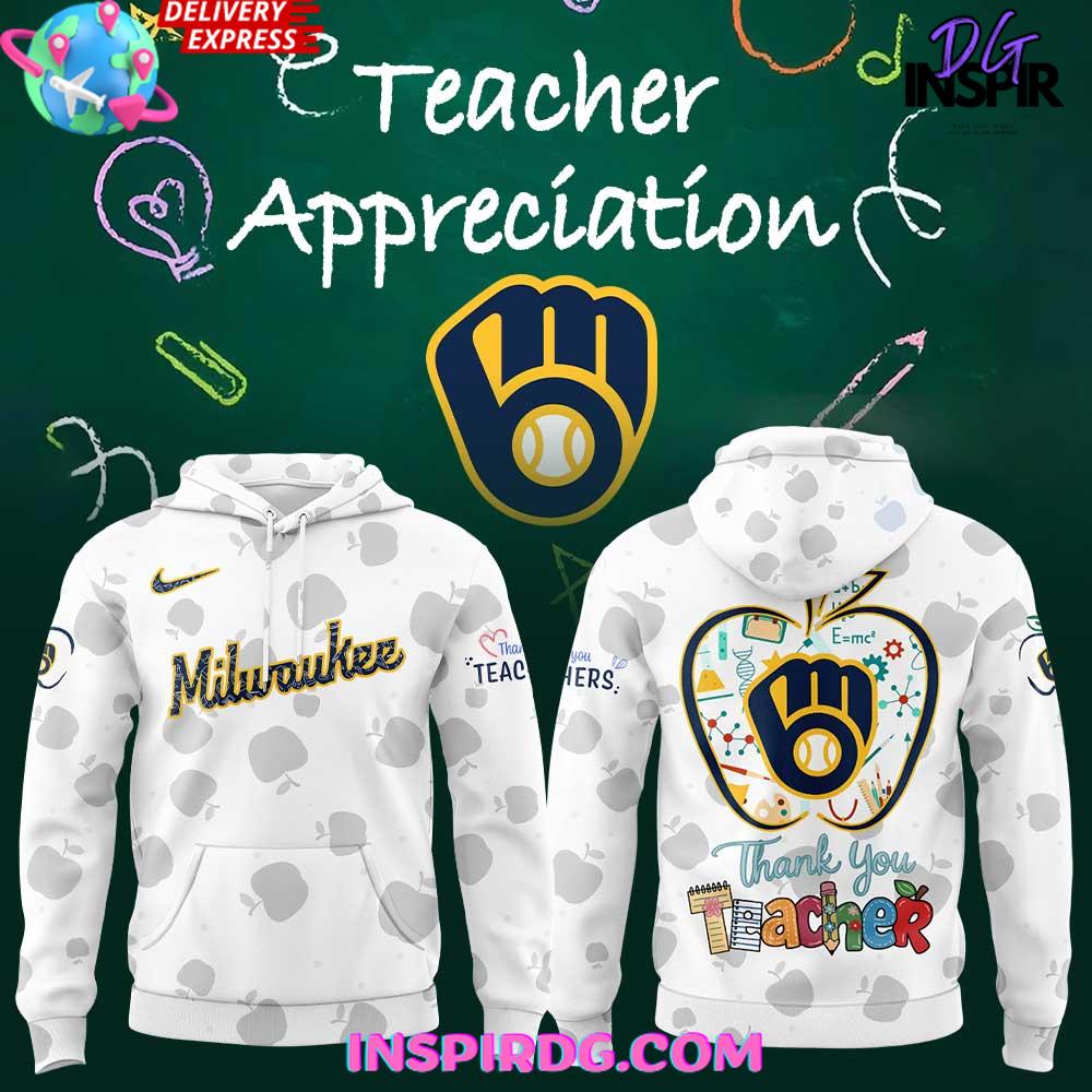 Milwaukee Brewers Teacher Appreciation Night 2025 Hoodie Milwaukee Brewers Teacher Appreciation Night 2025 Hoodie