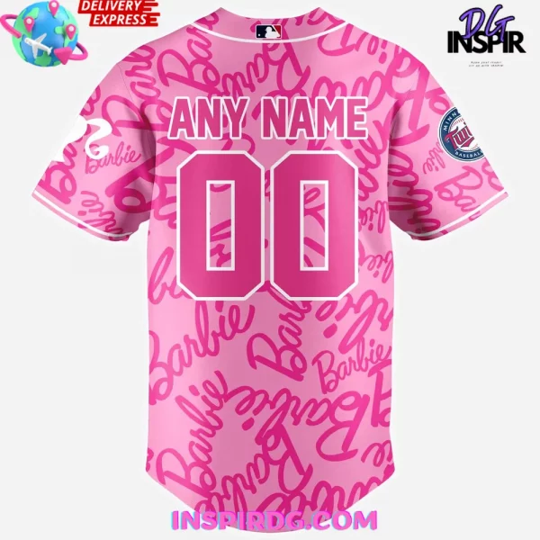 Minnesota Twins Barbie Night 2025 Baseball Jersey