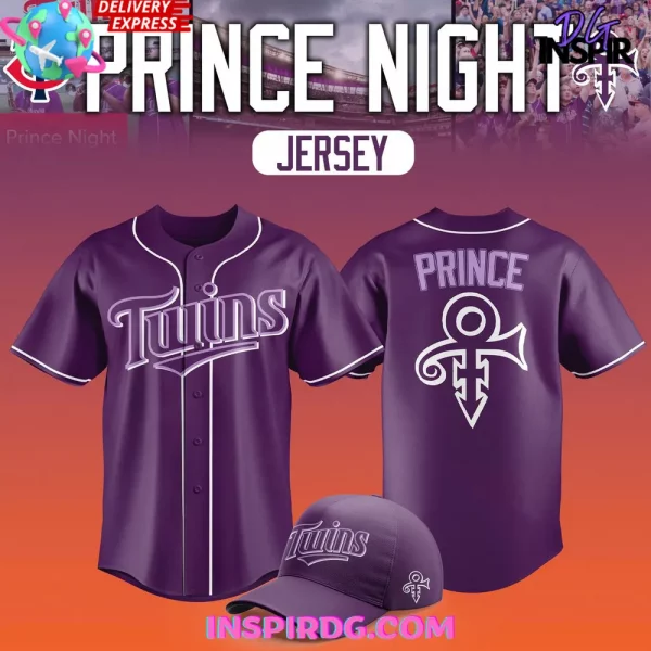 Minnesota Twins Prince Night 2025 Baseball Jersey