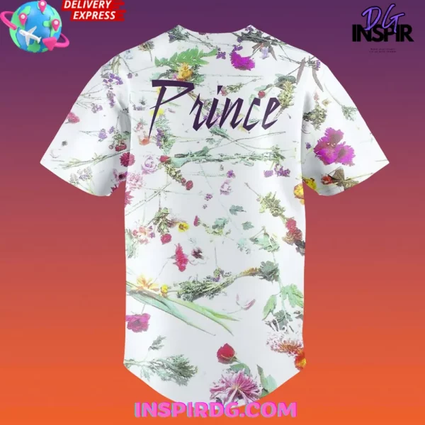 Minnesota Twins Prince Night 2025 Floral Baseball Jersey