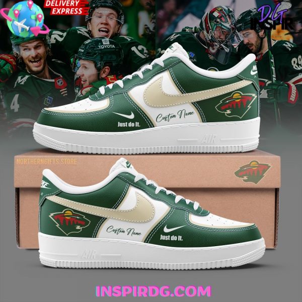 Minnesota Wild Just Do It Limited Edition Nike Air Force 1