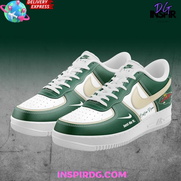 Minnesota Wild Just Do It Limited Edition Nike Air Force 1