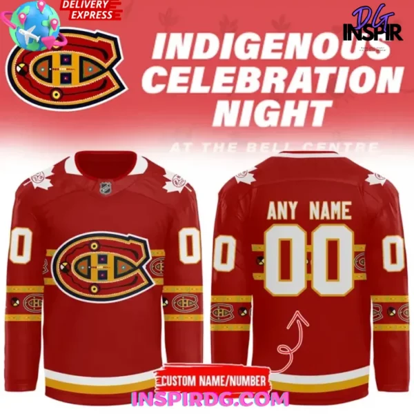 Montreal Canadiens x Indigenous Canada Heritage 2025 Hockey Jersey