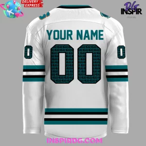 Salvadoran Heritage Night x San Jose Sharks 2025 Hockey Jersey 3