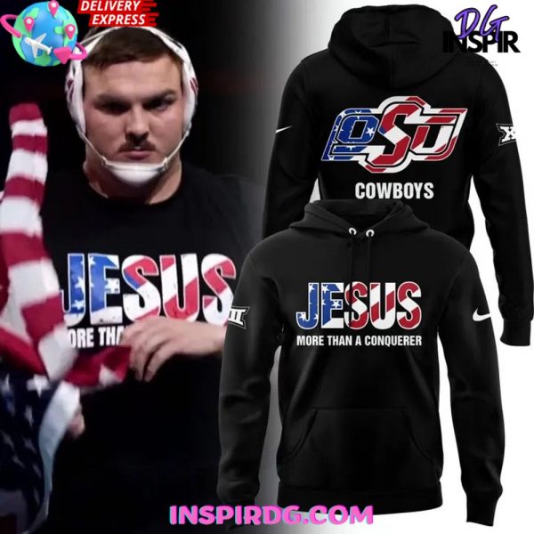 OSU Wyatt Hendrickson “Jesus More Than A Conqueror” Special Hoodie