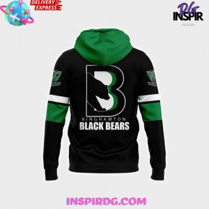 Binghamton Black Bears x 2025 Commissioners Playoffs Hoodie 3