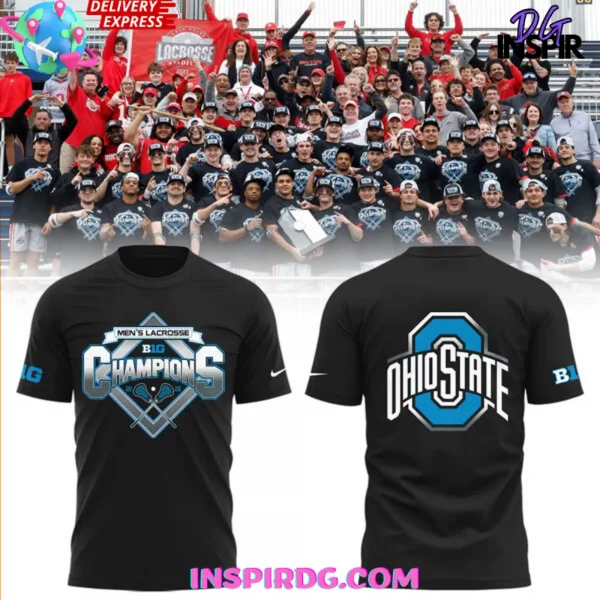 Ohio State Men’s Lacrosse Big Ten Champions T-Shirt