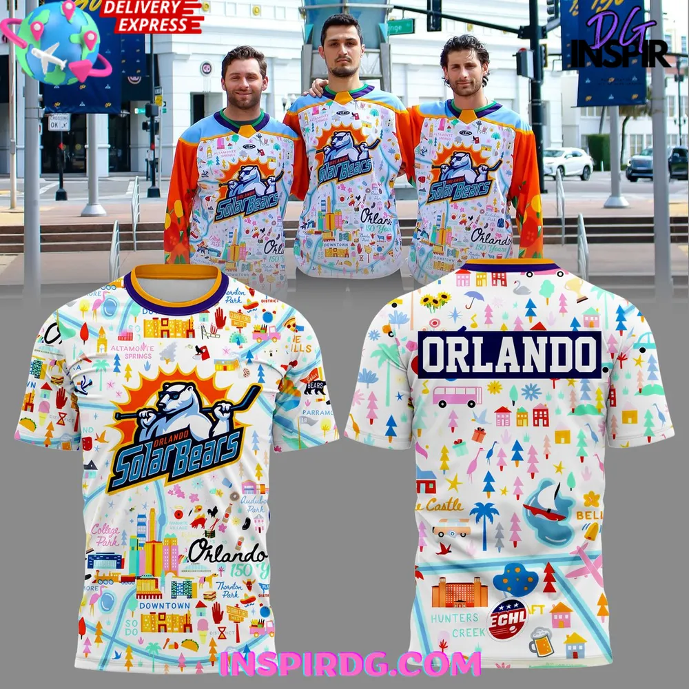 Orlando Solar Bears Happy Early Birthday 2025 T-Shirt