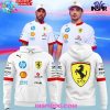 PUMA Scuderia Ferrari F1 2025 Driver’s White Hoodie