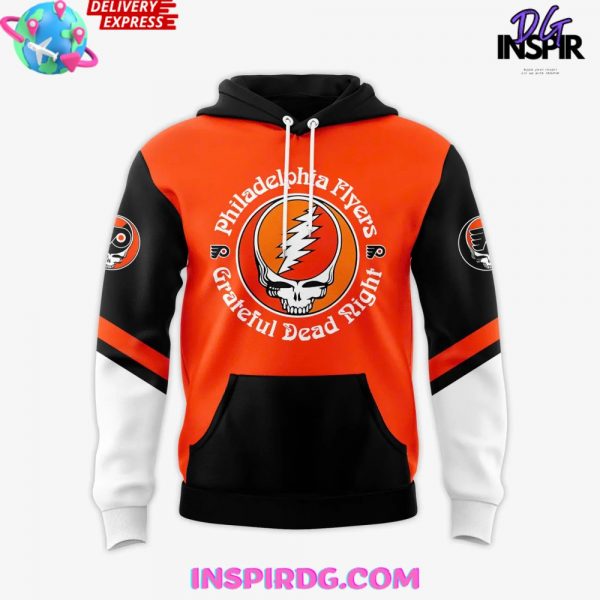 Philadelphia Flyers Grateful Dead Night 2025 Hoodie