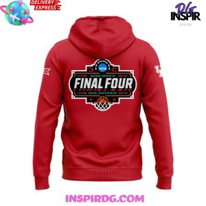 Houston Cougars 2025 NCAA Final Four Regional Champions Locker Room Hoodie