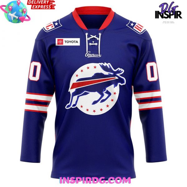 Rochester Americans Bills Day 2025 Limited Edition Hockey Jersey