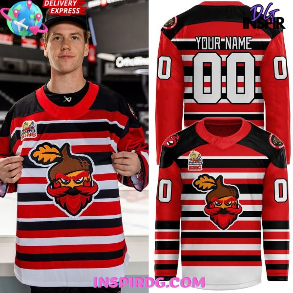 Rockford IceHogs Rockford Mighty Oaks 2025 Hockey Jersey