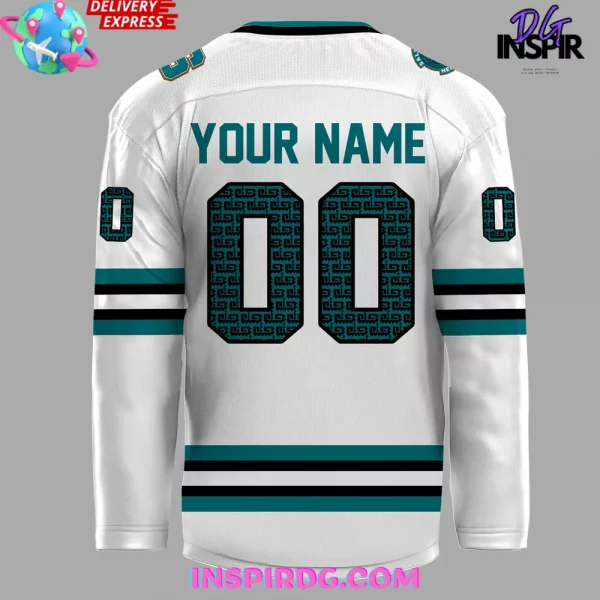 Salvadoran Heritage Night x San Jose Sharks 2025 Hockey Jersey