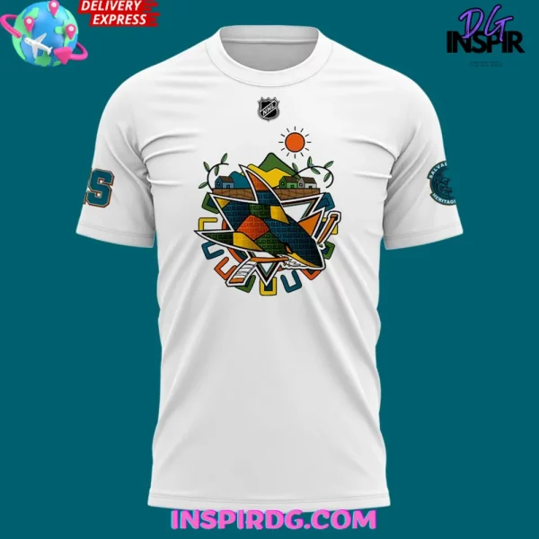 Salvadoran Heritage Night x San Jose Sharks 2025 T-Shirt