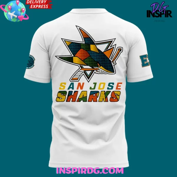 Salvadoran Heritage Night x San Jose Sharks 2025 T-Shirt