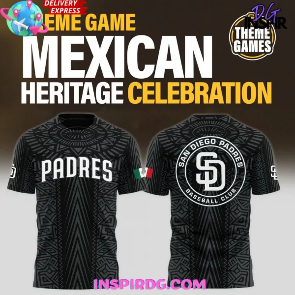 San Diego Padres Mexican Heritage Celebration 2025 T-Shirt