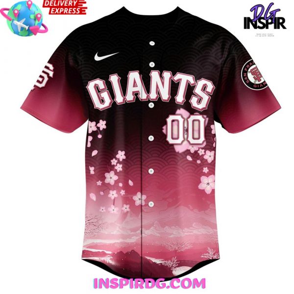 San Francisco Giants Cherry Blossom 2025 Baseball Jersey