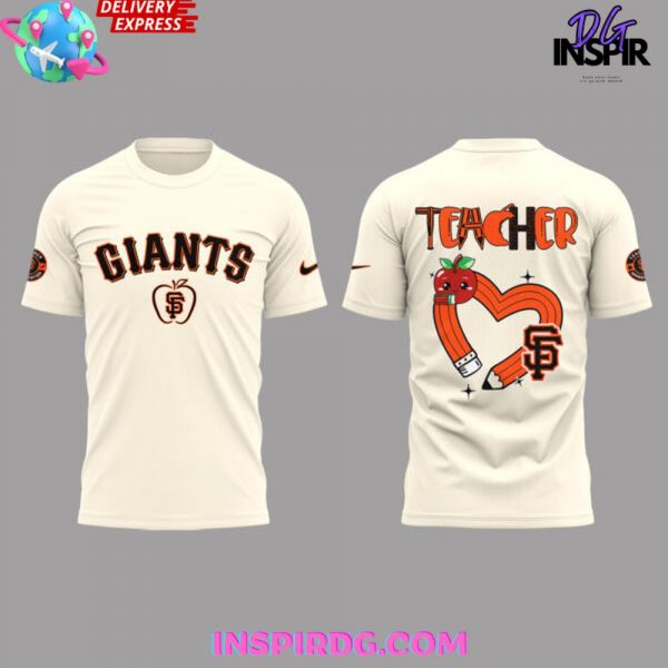 San Francisco Giants x Teacher Appreciation Night 2025 T-Shirt