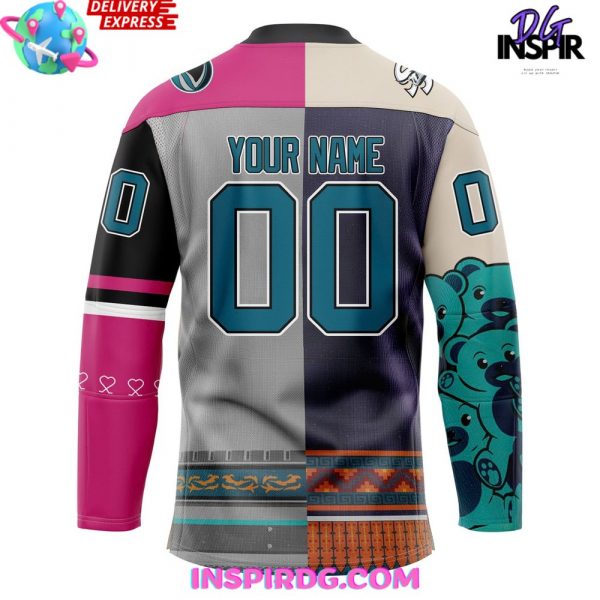 San Jose Barracuda 10th Anniversary “Our Story” Special Hockey Jersey